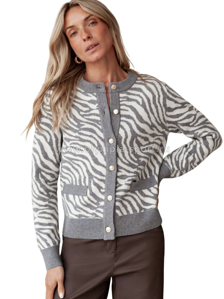 Кардиган женский Vilatte D31.150 серый
