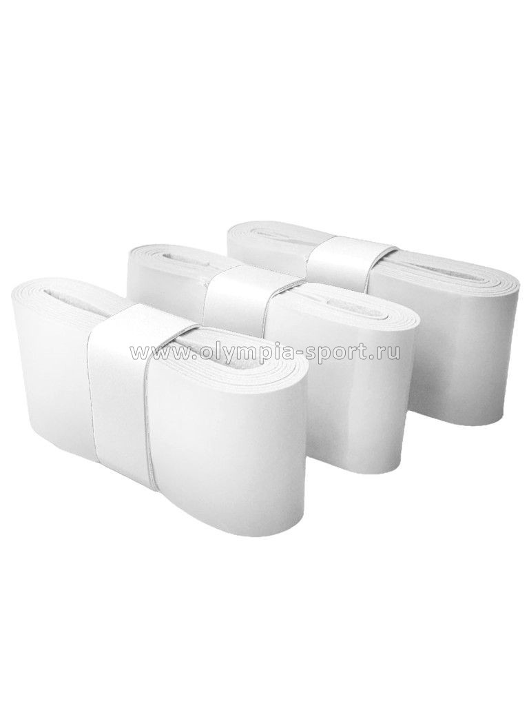 Обмотка для спортивного инвентаря PU-03 (белый) (3шт)