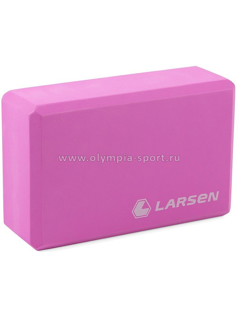 Блок для йоги Larsen EVA YB-01 22х15,2х7,6 см