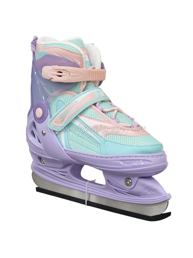 Коньки ледовые раздвижные Virtey JOY BW-902-2